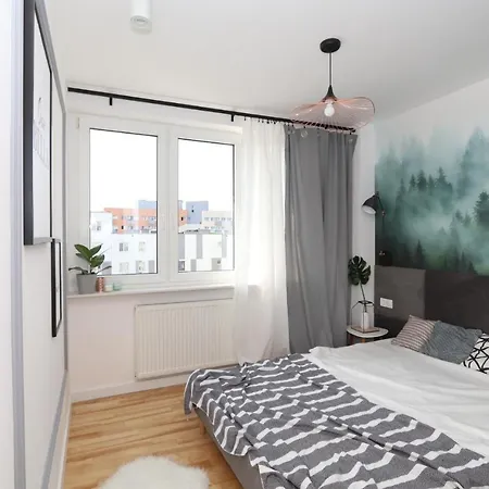 Romaszewskiego Zoliborz Bedroom Pokoj Metro *