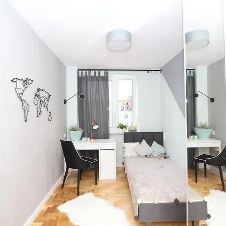Romaszewskiego Zoliborz Bedroom Pokoj Metro Warsaw