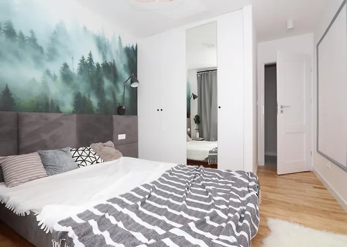 Romaszewskiego Zoliborz Bedroom Pokoj Metro Warsaw