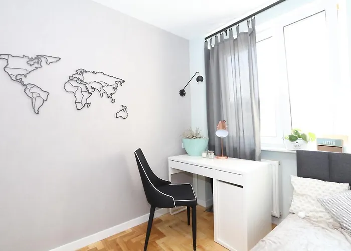 Romaszewskiego Zoliborz Bedroom Pokoj Metro * Warsaw